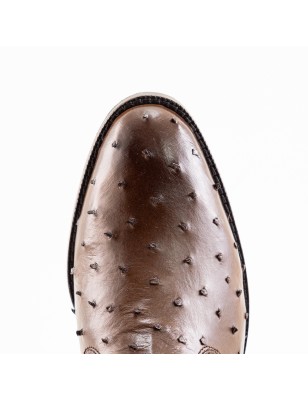 BOTIN AVESTRUZ / PANZA ORIGINAL 0941O CUERO WELT 3CM 19CM