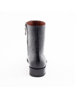 BOTIN PATA AVESTRUZ / PANZA ORIGINAL 0941LO CUERO WELT 3CM 18CM