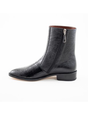 BOTIN PATA AVESTRUZ / PANZA ORIGINAL 0941LO CUERO WELT 3CM 18CM