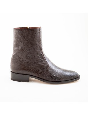 BOTIN PATA AVESTRUZ / PANZA ORIGINAL 0941LO CUERO WELT 3CM 18CM