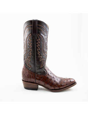 BOTA AVESTRUZ ORIGINAL 900-E CUERO CENTRO WELT 4.5CM 32CM