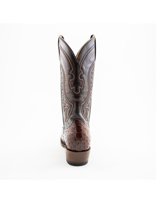 BOTA AVESTRUZ ORIGINAL 900-E CUERO CENTRO WELT 4.5CM 32CM