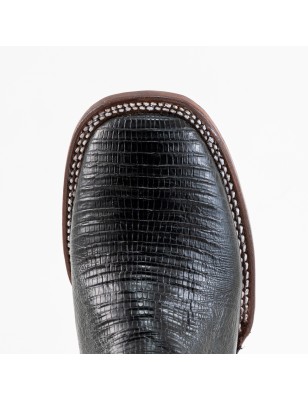 BOTA LIZARD GRABADO 5100 51334 YARELI CUERO WELT 3.5CM 30CM