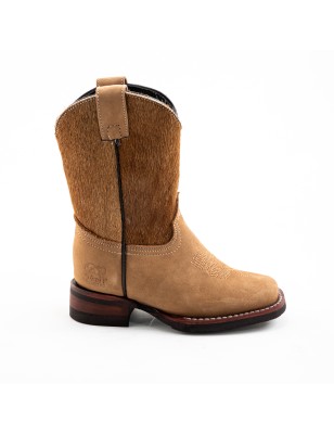BOTA EL CANELITO BUCK PELO SQUARE CRIOLLITO