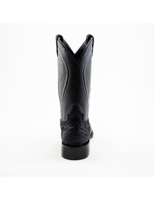 BOTA PITON NOBUCK ORIGINAL SQUARE 00025WC C/INJERTO A TONO WELT 4CM 29CM