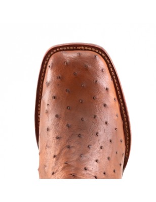 BOTA AVESTRUZ ORIGINAL MORGAN SQUARE 00025WC CENTRO A TONO WELT 4CM 29CM