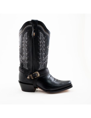 BOTA RIO GRANDE MONDELO 5006PD CAT-02 CATALINA CUERO ROSAS A TONO WELT 5CM 30CM