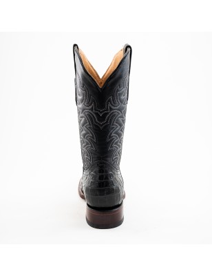 BOTA BIG BULL PIEL GRABADA TIPO LOMO DE COCODRILO 5100 51755 OMAR