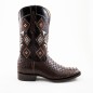 BOTA EL GENERAL PIEL GRABADA TIPO SERPIENTE PITÓN PRO-RODEO