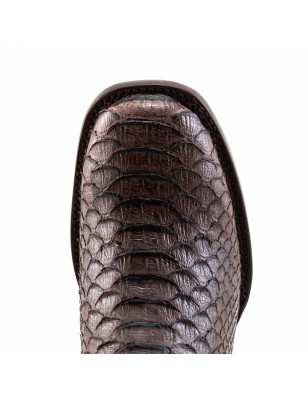 BOTA EL GENERAL PIEL GRABADA TIPO SERPIENTE PITÓN PRO-RODEO