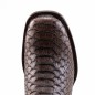 BOTA EL GENERAL PIEL GRABADA TIPO SERPIENTE PITÓN PRO-RODEO