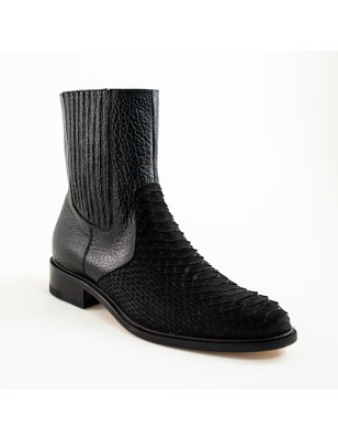 BOTIN CASIMIRO WEST PIEL DE SERPIENTE PITÓN ORIGINAL 86675PV