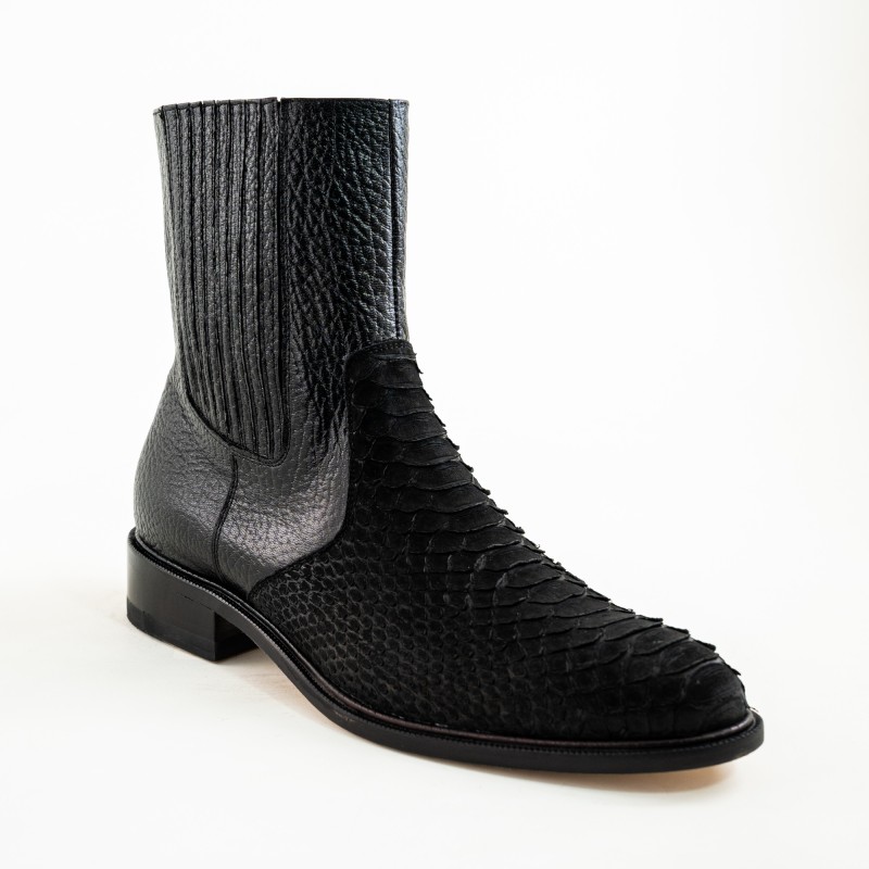 BOTIN CASIMIRO WEST PIEL DE SERPIENTE PITÓN ORIGINAL 86675PV