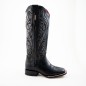 BOTA RIO GRANDE MONDELO 3546PD GAR-02 GARDENIA CUERO ROSAS WELT 3.5CM 40CM