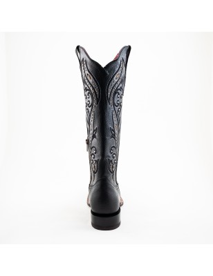 BOTA RIO GRANDE MONDELO 3546PD GAR-02 GARDENIA CUERO ROSAS WELT 3.5CM 40CM