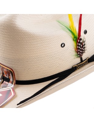 SOMBRERO VALTIERRA CHAPARRAL PALMA 300X ORIGINAL 3 OJILLOS 9CM 12CM