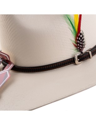 SOMBRERO VALTIERRA INDIANA TELAR 100X ORIGINAL LISO 10CM 10.5