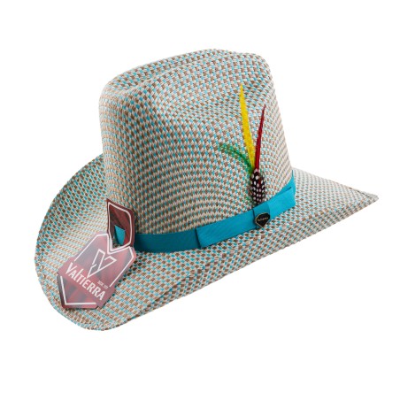 SOMBRERO VALTIERRA PATRON TELAR 100X ORIGINAL LISO 9CM 15.5