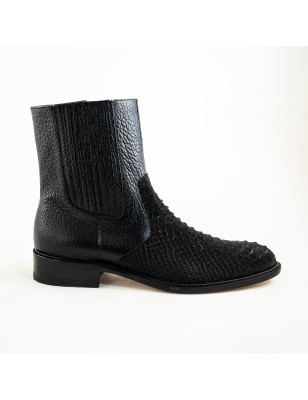 BOTIN CASIMIRO WEST PIEL DE SERPIENTE PITÓN ORIGINAL 86675PV