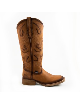 BOTA JUSTIN PIEL DE RES ROSPO JB5635