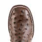 BOTA BIG BULL PIEL GRABADA TIPO AVESTRUZ AFRICANA 5100 51341 YARELI