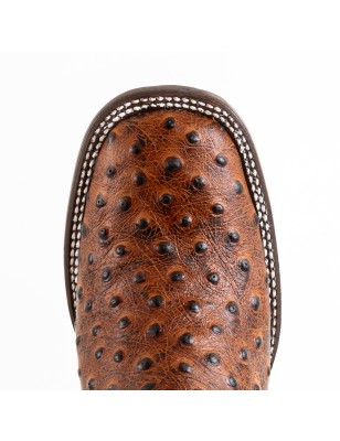BOTA BIG BULL PIEL GRABADA TIPO AVESTRUZ 5100 51501 YARELI