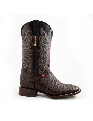 BOTA BIG BULL PIEL GRABADA TIPO COCODRILO 5100 51758 OMAR