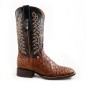 BOTA BIG BULL PIEL GRABADA TIPO AVESTRUZ AFRICANA 5100 51903 OMAR