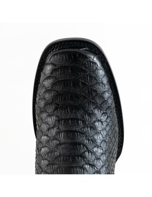 BOTA EL GENERAL PIEL GRABADA TIPO SERPIENTE PITÓN PRO-RODEO