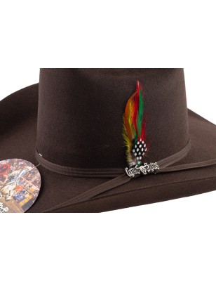 TEXANA CUERNOS CHUECOS HORMA SUPER PATRON LANA